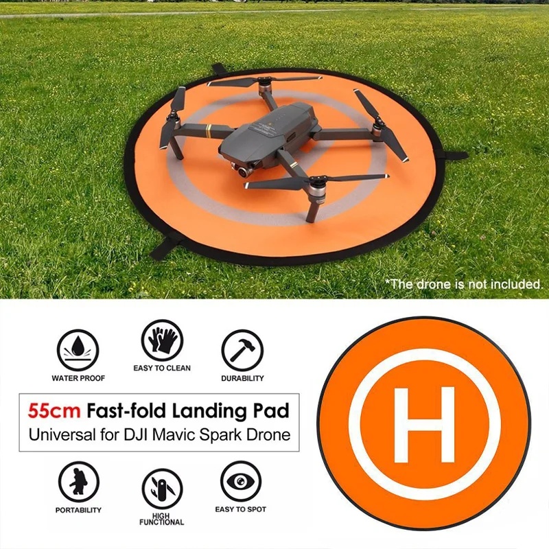 Drone Landing Pad - Складной универсальный посадочный коврик для дрона