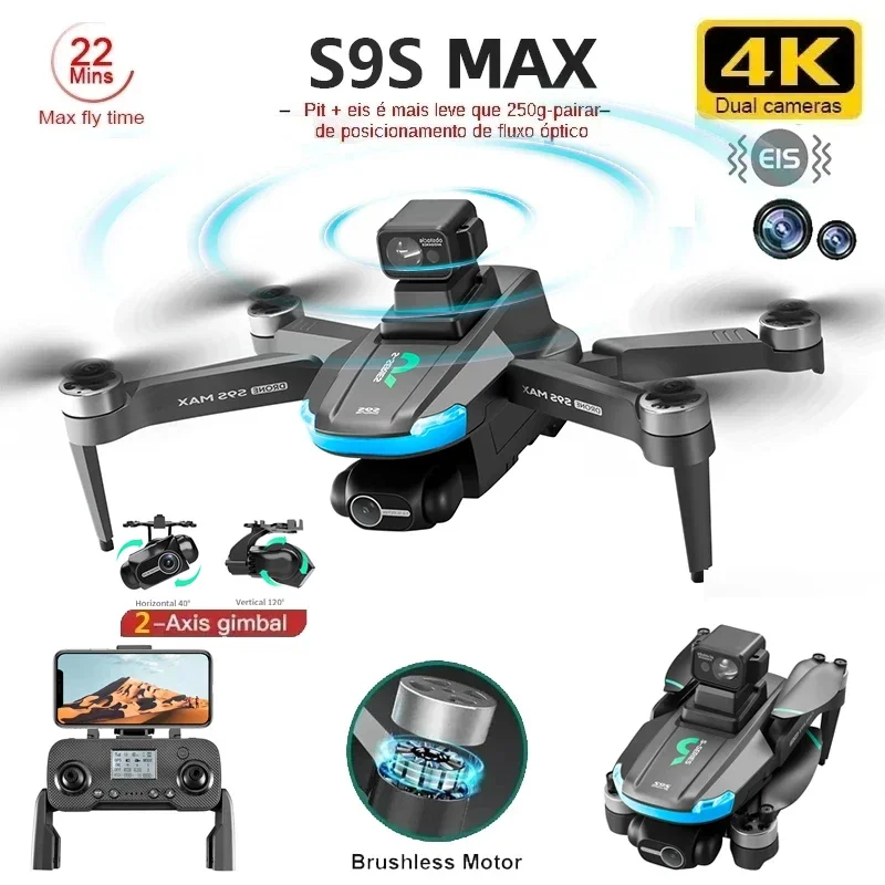 Drone Controller Screen - НОВЫЙ S9S MAX MINI Drone 4K