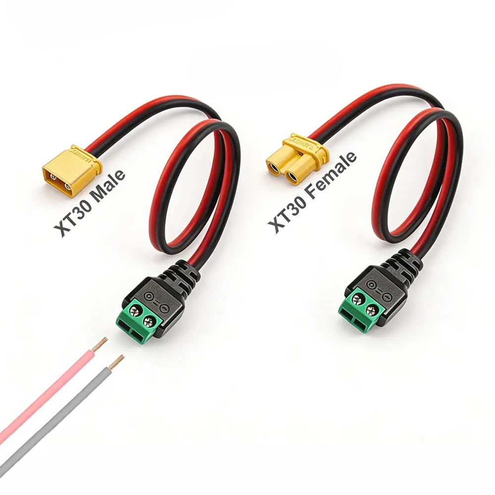 Drone Battery Adapter - Разъем XT30 (папа/мама) с адаптером для