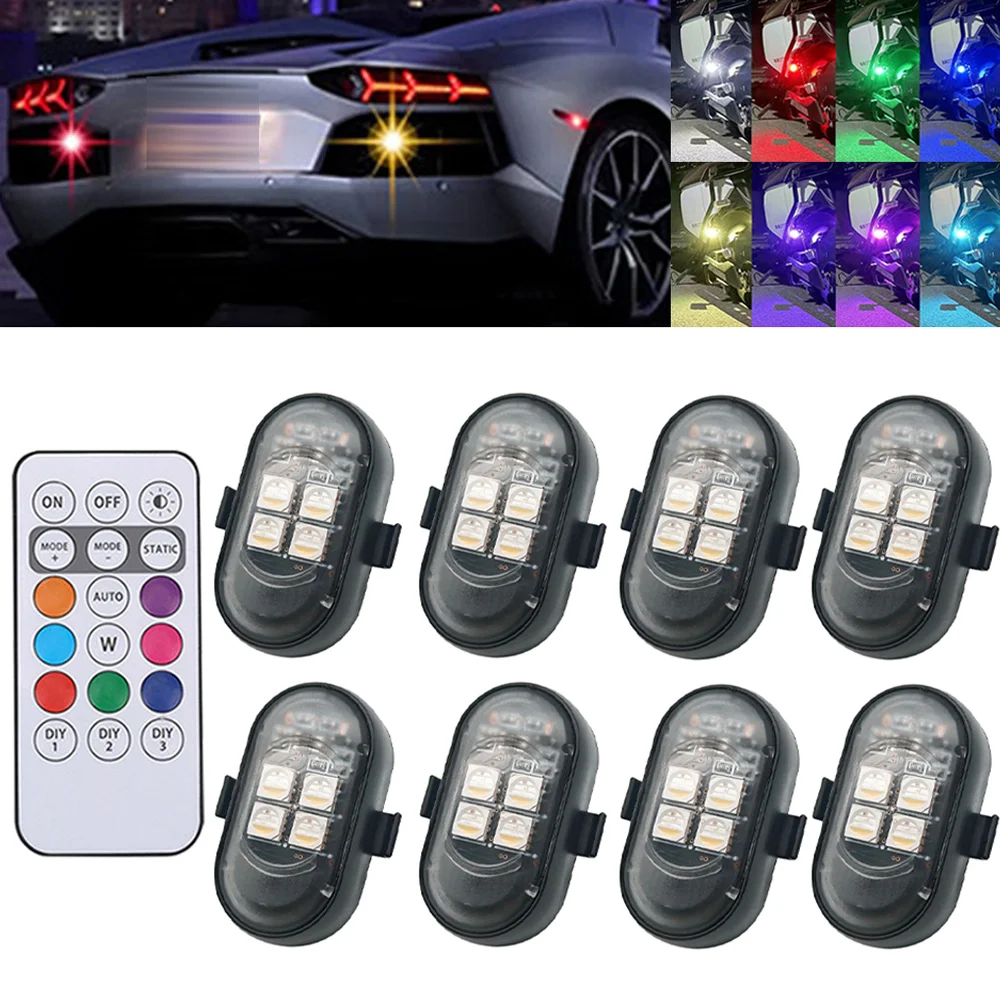 1-8 шт., перезаряжаемые через  – обзор и цена Drone Strobe Light