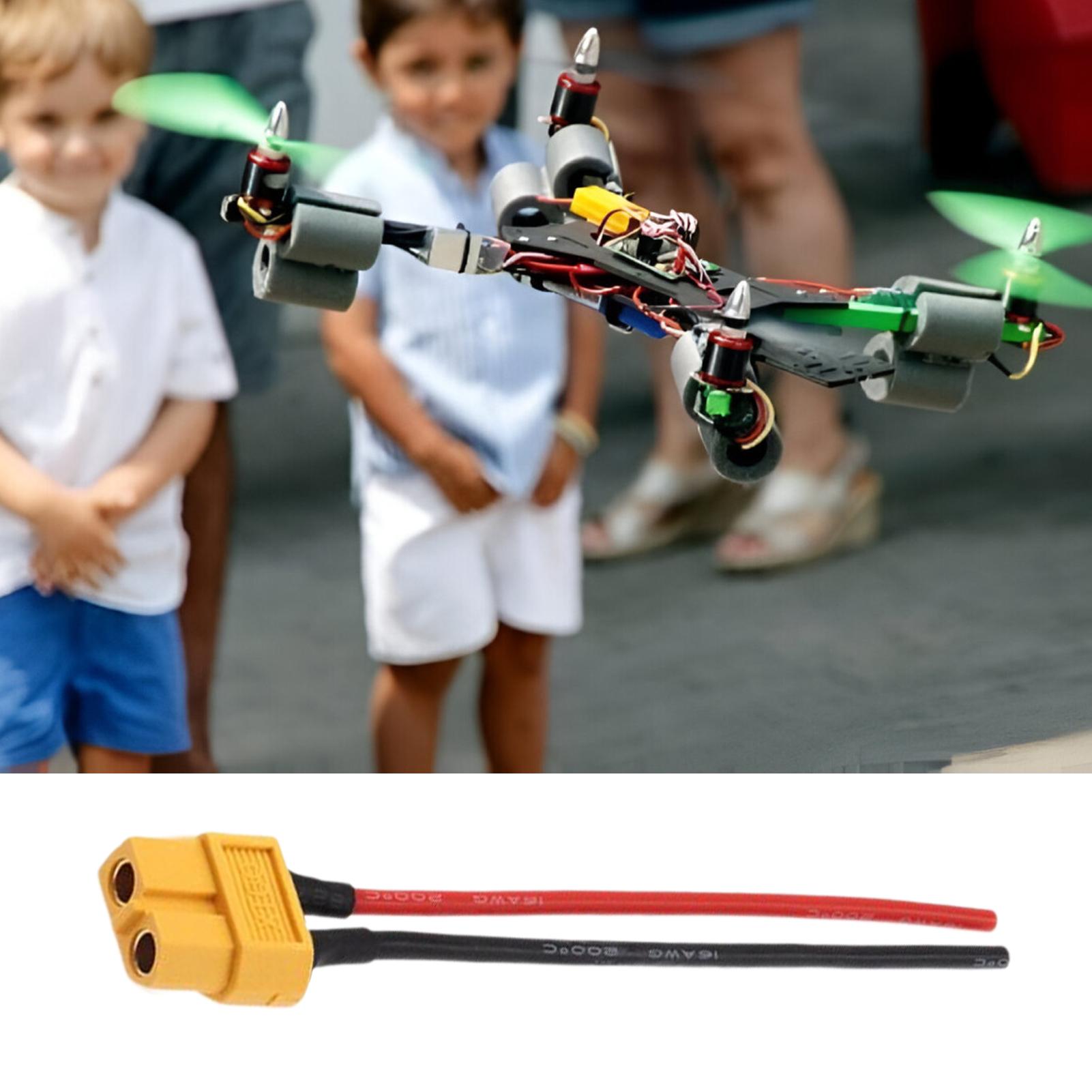 XT60 Мужской/Женский удлинител – обзор и цена Drone Battery Adapter