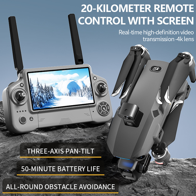 Новый дрон 2026 года с двумя 8 – обзор и цена Drone Controller Screen
