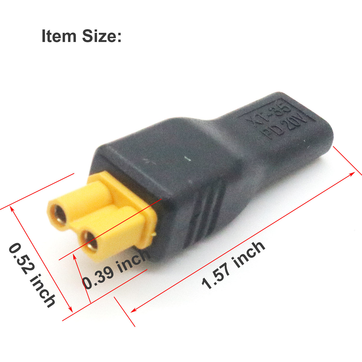 1 шт. USB Type C Женский вход  – обзор и цена Drone Battery Adapter