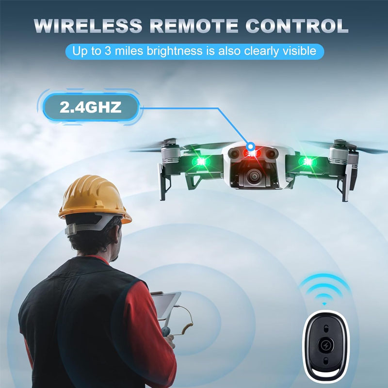 Беспроводной светодиодный стро – обзор и цена Drone Strobe Light
